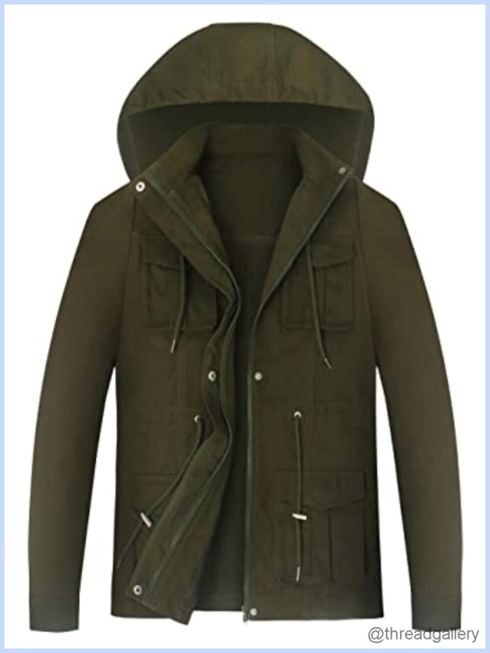 Women's Camo Utility Jacket Lightweight Full Zip V-Neck Casual Coat - Picture 2 of 4